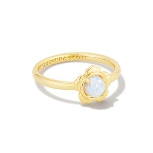 White opal Susie ring Kendra Scott